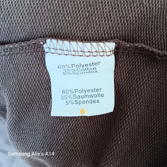 GRACE KARIN Women's Long Hoodie Casual Pockets Zip up Tunic Sweatshirt 2XL - Picture 8 of 12